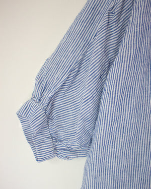 CHELLE TOP - FRENCH BLUE STRIPE