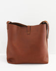 ESBY BUCKET TOTE - BROWN