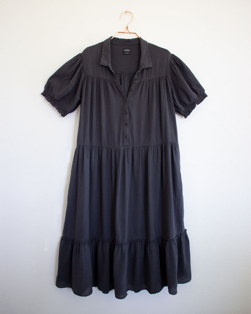 
            
                Load image into Gallery viewer, PIPPA DRESS - WASHED BLACK
            
        